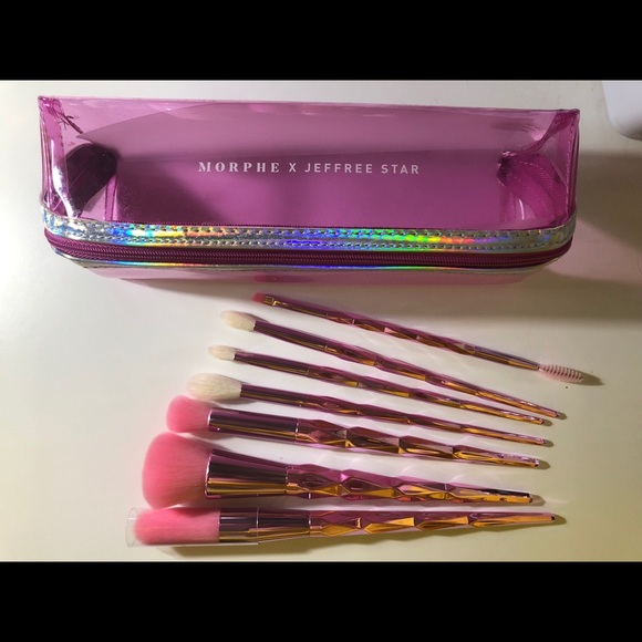 Jeffree Star Other - Morphe X Jeffree Star Original Brush Set 7pcs +bag